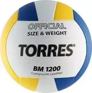 Мяч волейбольный TORRES BM1200 арт. V40035 р.5