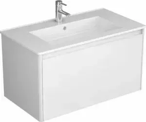 Тумба с раковиной Veneciana с Aventino 85 с одним ящиком, белая (58505, 4640021062227)
