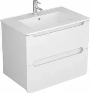 Тумба с раковиной Veneciana с Orinoko 75 белая (57514, 4640021062210)