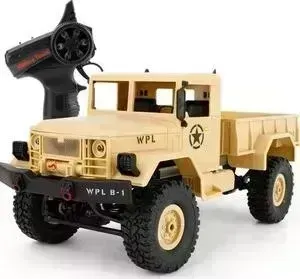 Радиоуправляемый краулер WPL Military Truck 4WD RTR масштаб 1:16 2.4G - B-14-R-Yellow