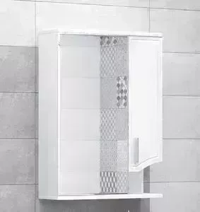 Зеркальный шкаф Corozo Креста 55 белый (SD-00000292)