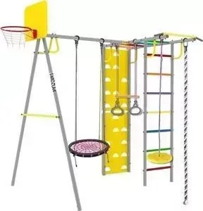 Детский спортивный комплекс Midzumi Rainbow Large L (туманное утро) гнездо 60 см