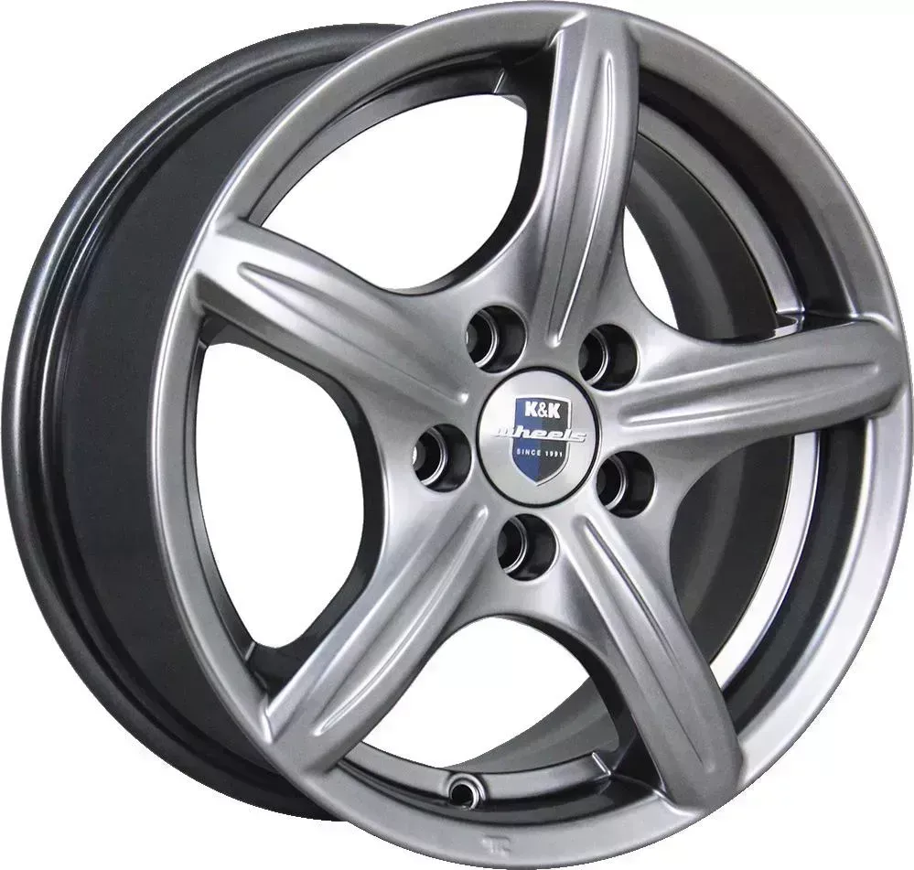 Диск автомобильный КиК Мирель 6X14/4X114.3 ET38 D66.1 алмаз-черный