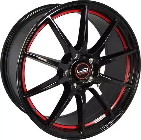 Диск автомобильный РаспродажаУценка M23 ALCASTA 6.5X17/5X114.3 ET46 D67.1 BKRSI*(Механические повреждения)