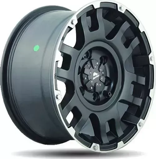 Диск автомобильный РаспродажаУценка BW-004 BUFFALO 9X20/5X150 ET35 D110.1 GLOSS-BLACK-MACHINED-FACE*(Механические поврежден