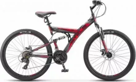 Велосипед STELS Focus MD 21-sp 26 V010 (2019) 18 черный/красный