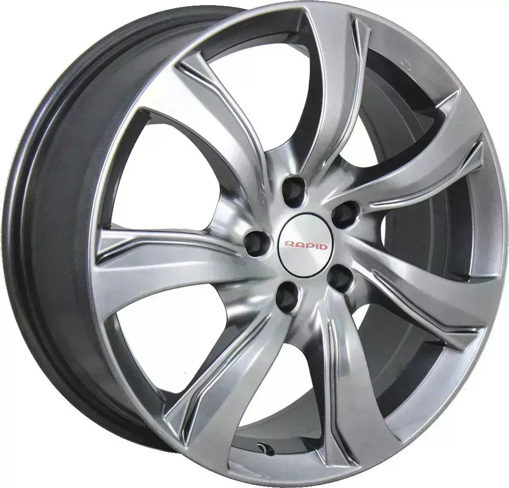 Диск автомобильный RAPID Либерти-оригинал 7X17/5X112 ET48.5 D66.6 дарк-платинум