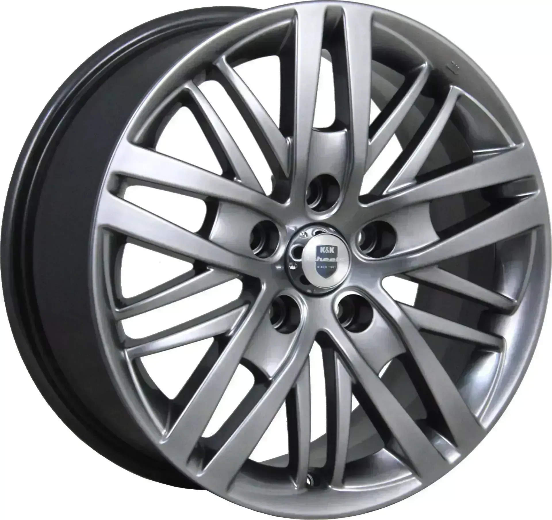 Диск автомобильный КиК Fencer 7X16/5X114.3 ET40 D67.1 дарк-платинум