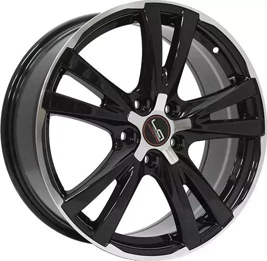 Диск автомобильный РаспродажаУценка HND179 LEGEARTIS REPLICA 7.5X18/5X114.3 ET48 D67.1 BKF*(Дефект ЛКП)