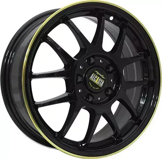 Диск автомобильный РаспродажаУценка M26 ALCASTA 6.5X15/4X100 ET40 D56.6 BKYS*(Механические повреждения)