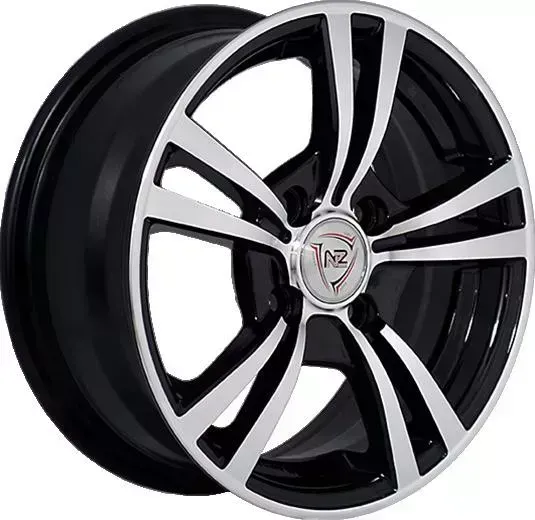 Диск автомобильный РаспродажаУценка SH591 NZ 6X14/4X100 ET38 D73.1 BKF*(Механические повреждения)