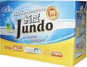 Стиральный порошок Jundo White для белого белья, экологичнный, 900 г 36 стирок