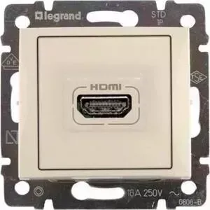 Розетка Legrand HDMI Valena слоновая кость 774185