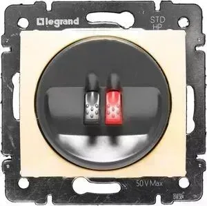 Розетка Legrand акустическая Valena слоновая кость 774123