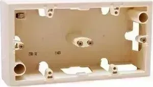 Коробка Legrand накладного монтажа 2-постовая Galea Valena слоновая кость 776132