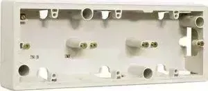 Коробка Legrand накладного монтажа 3-постовая Galea Valena слоновая кость 776133