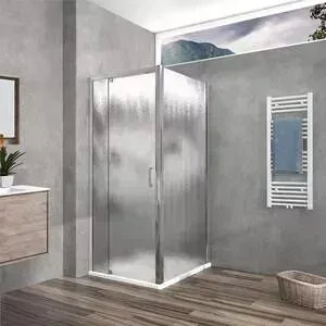 Душевой уголок Vincea Intra VSR-1I 90x90 с поддоном, профиль хром, стекло шиншилла