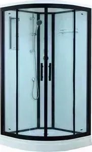 Душевая кабина TIMO Standart T-6609 Black 90x90 профиль черный (T-6609 B)