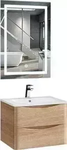 Мебель для ванной Vincea Roberta W.Oak W Led L 60 дуб