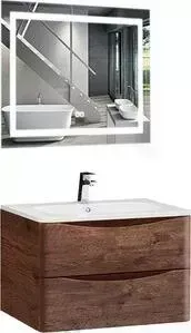 Мебель для ванной Vincea Roberta R.Wood W Led C 80 венге