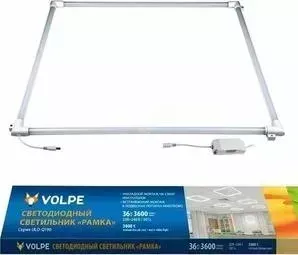Светильник VOLPE Встраиваемый светодиодный (UL-00004085) ULO-Q190 6060-36W/3000K White