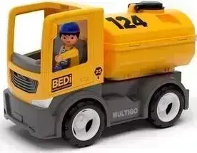 Строительный грузовик-цистерна с водителем EFKO игрушка 22 см, (27272EF-CH)