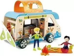 Набор Hape Фургон для приключений, (E3407_HP) Игровой