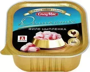 Консервы Зоогурман Деликатес Филе цыпленка для взрослых собак 150г