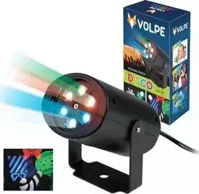 Светодиодный светильник-проектор VOLPE ULI-Q306 4W/RGB BLACK XMAS
