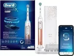 Электрическая зубная щетка Oral-B Genius X 20000N Sensi D706.515.6X золотистый