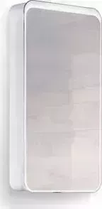 Зеркальный шкаф Raval Pure 46 с подсветкой, универсальный, белый (Pur.03.46/W)