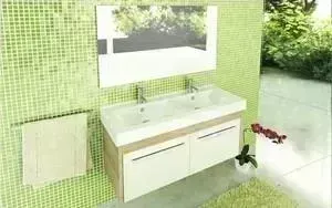 Мебель для ванной Comforty Твикс 120П сосна лоредо