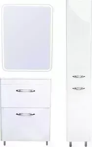 Мебель для ванной Style line Каре 60 Люкс напольная, белая
