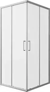 Душевой уголок Bravat Drop 90x90 прозрачный, хром (BS090.2200A)