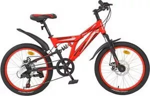 Велосипед AVENGER 20" F201D, красный, 13" (2020)