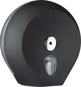 Диспенсер для туалетной бумаги Nofer Black 230 мм, черный (05010.BK)