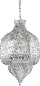 Подвесной светильник Ideal Lux Nawa-1 SP8 Argento