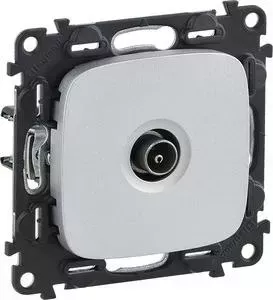 Розетка Legrand ТV Valena Allure c топологией звезда алюминий 753951