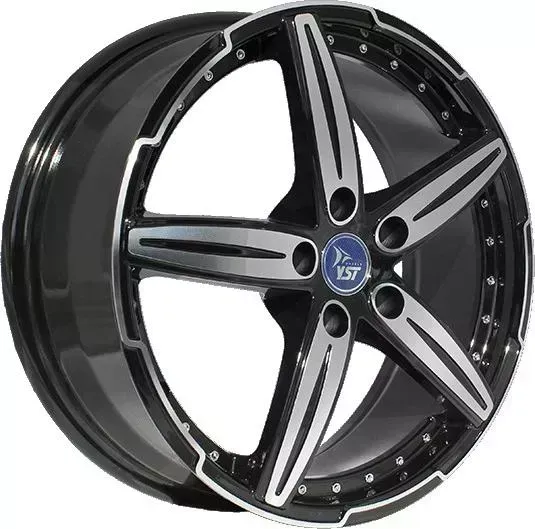 Диск автомобильный YST X-22 7X18/5X114.3 ET38 D67.1 BKF