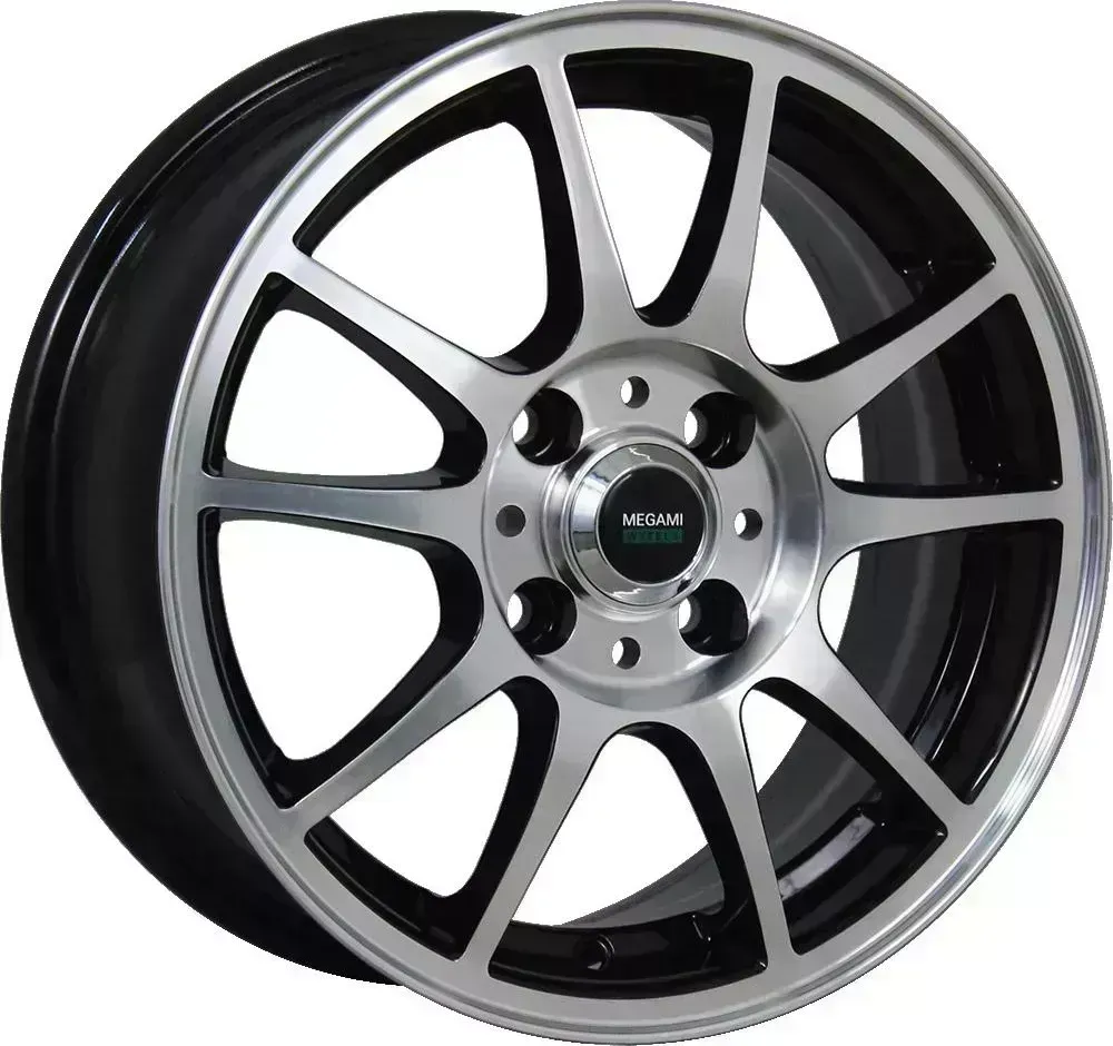 Диск автомобильный Megami MGM-5 6X14/4X100 ET35 D73.1 BKF