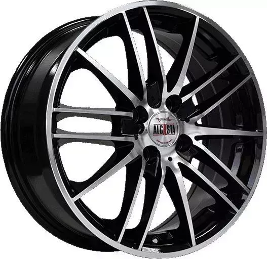 Диск автомобильный ALCASTA M16 6X15/4X100 ET46 D54.1 BKF