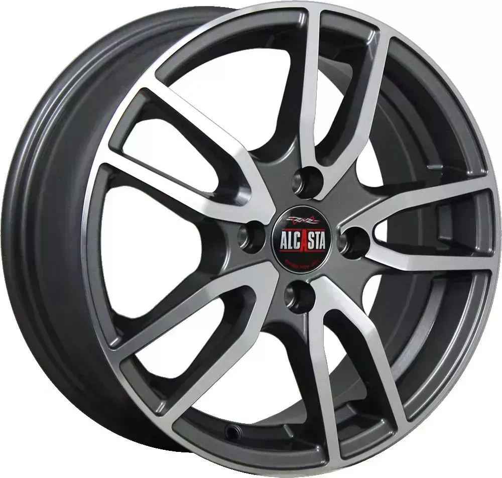 Диск автомобильный ALCASTA M57 6X15/4X100 ET50 D60.1 GMF