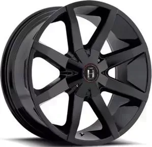 Диск автомобильный HARP Y-651 8.5X20/6X139.7 ET10 D106.3 GLOSS-BLACK-W__CLEAR-COAT