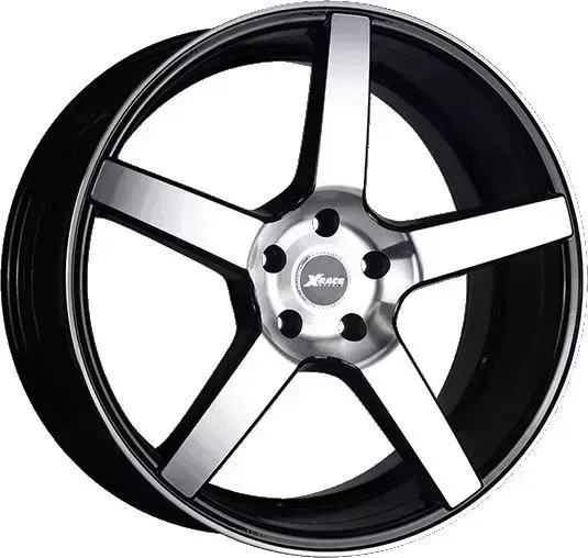 Диск автомобильный X-RACE AF-07 7X17/5X114.3 ET41 D67.1 BKF