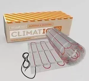 Теплый пол CLIMATIQ MAT(150 Вт/м2), 12,0 m2