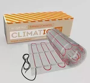 Теплый пол CLIMATIQ MAT(150 Вт/м2), 9,0 m2