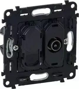 ТВ-розетка Legrand Valena In'matic с топологией "звезда" / RJ45 CAT.6 UTP (753055)