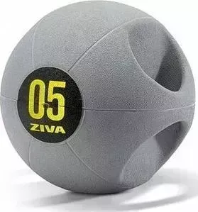 Медбол ZIVA с ручками, 7 кг