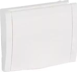 Лицевая панель Legrand Galea Life розетки 2 К+З со шторками крышкой белая 777022