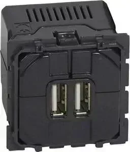 Розетка Legrand 2xUSB Celiane 067462